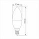 LED лампа TITANUM C37 6W E14 4100K 24997 фото 3