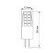 LED лампа VIDEX G4C 12V 2W G4 4100K 24633 фото 3