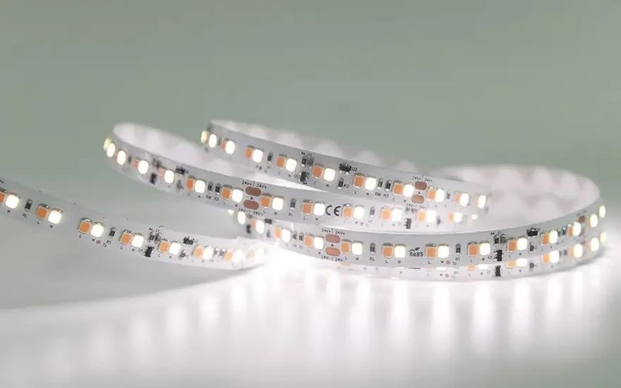 Led лента COLORS MultiWhite 1900-3000K 24V 9,6Вт CRI=80 168шт/м 10мм ІР20 с кратностью реза 100мм DS8168GWWW-24V-10mm фото