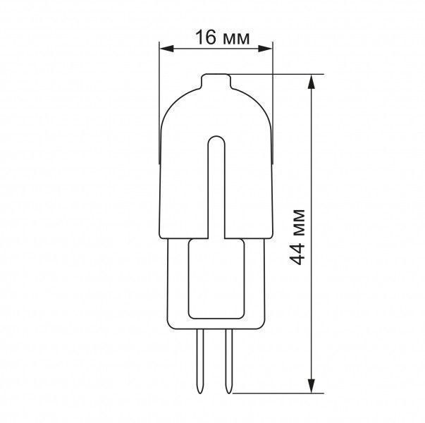 LED лампа VIDEX G4e 2W G4 4100K 24632 фото