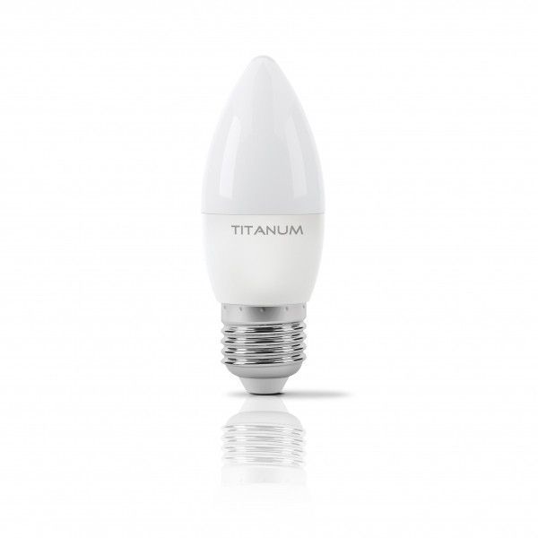 LED лампа TITANUM C37 6W E27 4100K 24998 фото