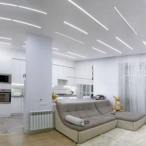Розсіювач 13х2000мм матовий полікарбонат для LED-профілю під шпаклівку LD51411 ( LD54143) LD54143 фото