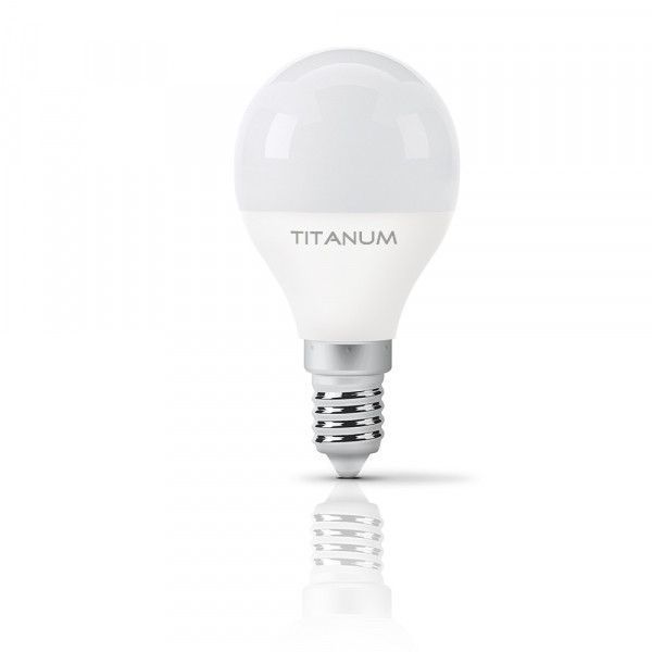 LED лампа TITANUM G45 6W E14 3000K 25680 фото