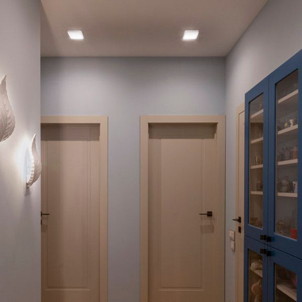 LED Світильник накладний квадрат VIDEX 12W 5000K White 24151 фото
