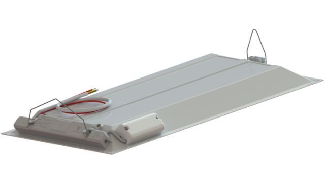 LED panel резервная с усиленным аккумулятором 20 часов автономной работы VTN 4000K 24W 3300Lm 300x600mm IP54 P36-4К фото