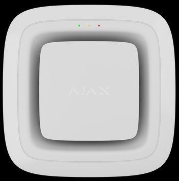 Бездротовий адресний пожежний оповіщувач звуковий Ajax EN54 FireProtect (Sounder) Jeweller White (118602.278.WH1) 000057178 фото