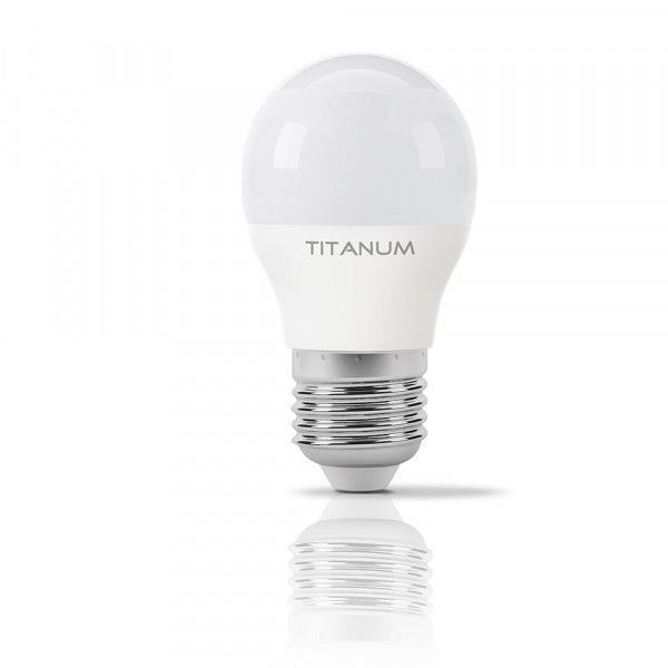 LED лампа TITANUM G45 6W E27 3000K 25681 фото