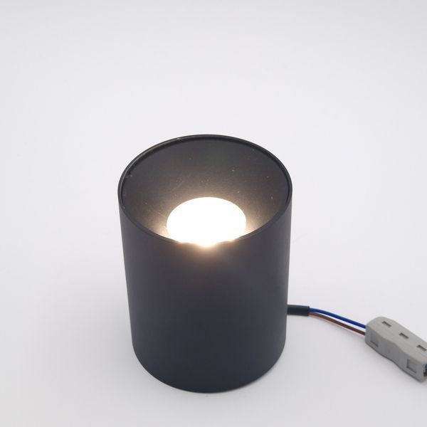 Світильник накладний Light Club 12Вт 3000К IP20 чорний WL-521а-12-3-BK WL-521а-12-3-BK фото