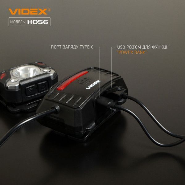 Налобний світлодіодний ліхтарик VIDEX VLF-H056 1400Lm 6500K 2490849628 фото