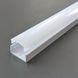 LED-Профиль белый ПФ-18 белый 6х15мм 2метра накладной анодированный + РАССЕИВАТЕЛЬ матовый 1022455 1022455 фото 3