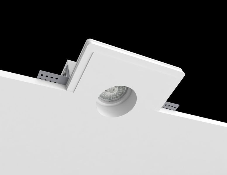 Гіпсовий світильникPromin Shine M 150mm МГВ-110mm білий Shine M Shine M фото