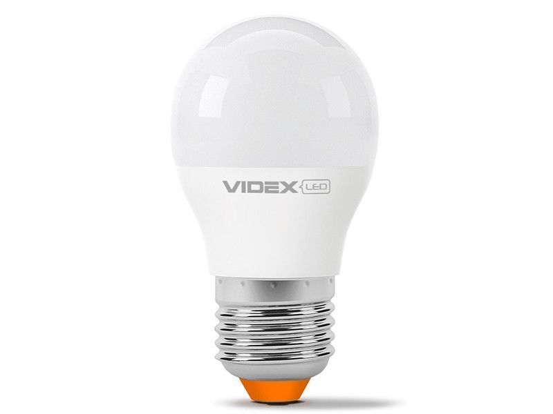 Светодиодная лампа G45e 7W E27 3000K 220V (VL-G45e-07273) VIDEX 7844 фото