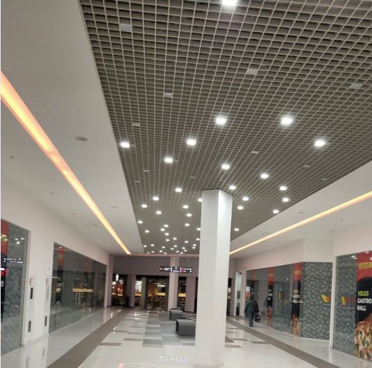 Led світильник Грильято Svitlodar 10Вт 4000К ячейка 120х120 внутрішня 110х110мм LC10Вт-120-4К LC10Вт-120-4К фото