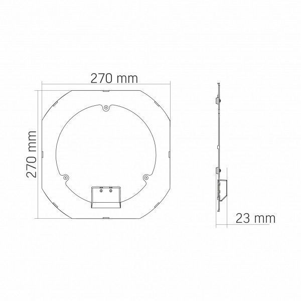 LED модуль для светильников 36W 4000K VIDEX VL-MLC-364 28188 фото