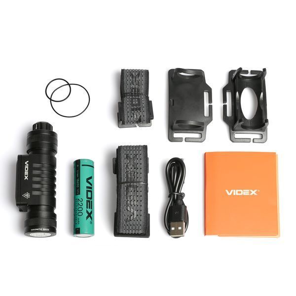 Налобний світлодіодний ліхтарик VIDEX VLF-H066A 2000Lm 5000K 2792385685 фото