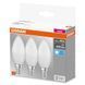 Osram Набір ламп 3шт LED E14 4.9Вт 4000К 470Лм B40 4058075429680 фото 1