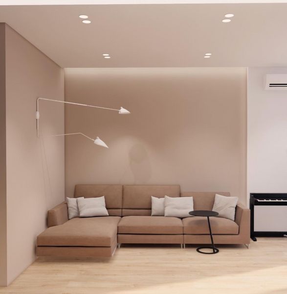 Гипсовый светильник Promin DOUBLE L 180x100mm МГВ-120mm белый Double L Double L фото