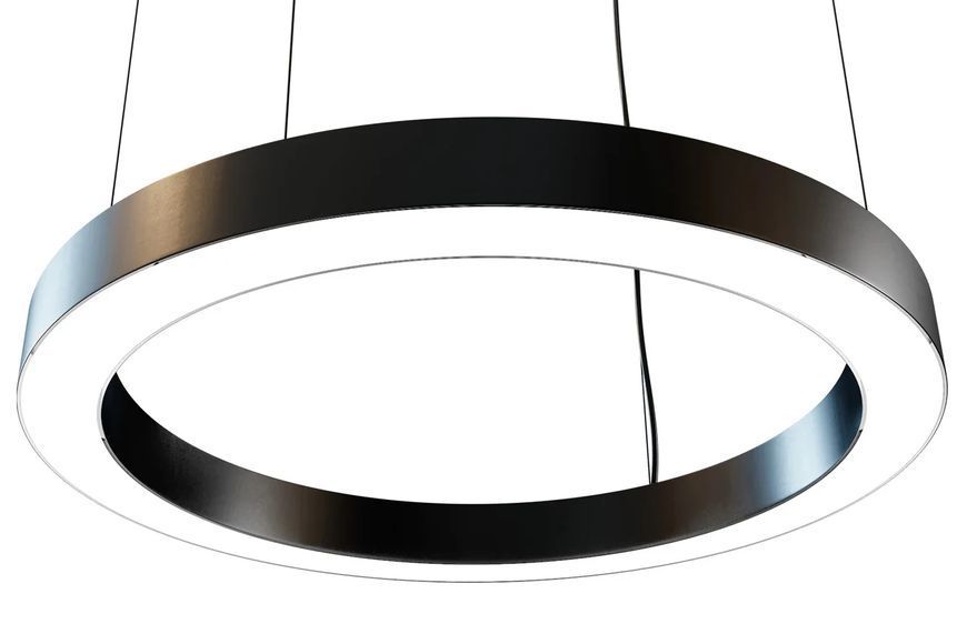 Светодиодный светильник Opal5560 131w 4000К &Oslash;1500mm 13000lm IP20 подвесной на тросах черный 1500-4k 1500-4k фото