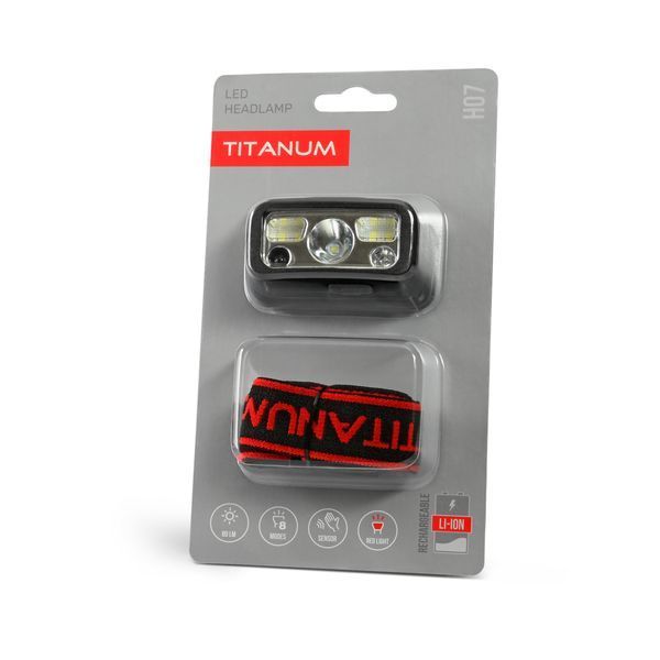 Налобний світлодіодний ліхтарик TITANUM TLF-H07 2746334459 фото