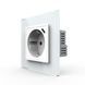 Електрична розетка з USB Type-C Power Delivery 18 Вт Livolo білий (VL-C7CTF16A.UC18W-2WP) VL-C7CTF16A.UC18W-2AP фото 2