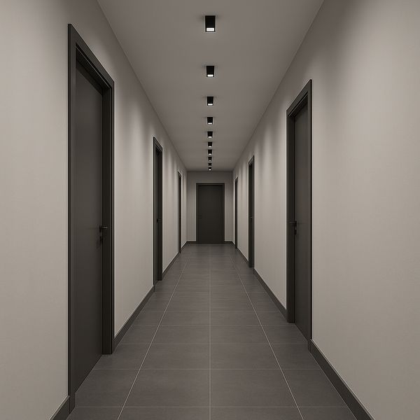 Світильник накладний Light Club 12Вт 3000К IP20 точковий чорний LTR617CS-12-3-BK LTR617CS-12-3-BK фото