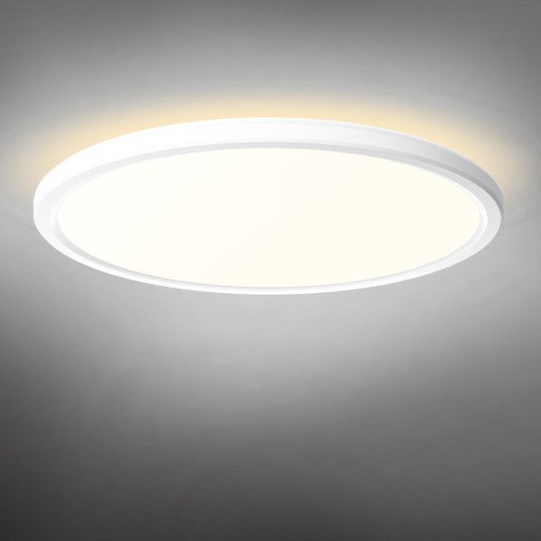 LED светильник с декоративной подсветкой VIDEX DL5R 22W 3000K-4000K-5000K White 28616 фото