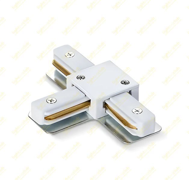 Коннектор T-образный для 1фазного шинопровода 220V белый tr8308-WHT-1 tr8308-WHT-1 фото