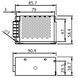 Источник питания 24V 36w ІР20 3A 85*58*38mm негерметичный JINBO 10731 LC36-10731 фото 2