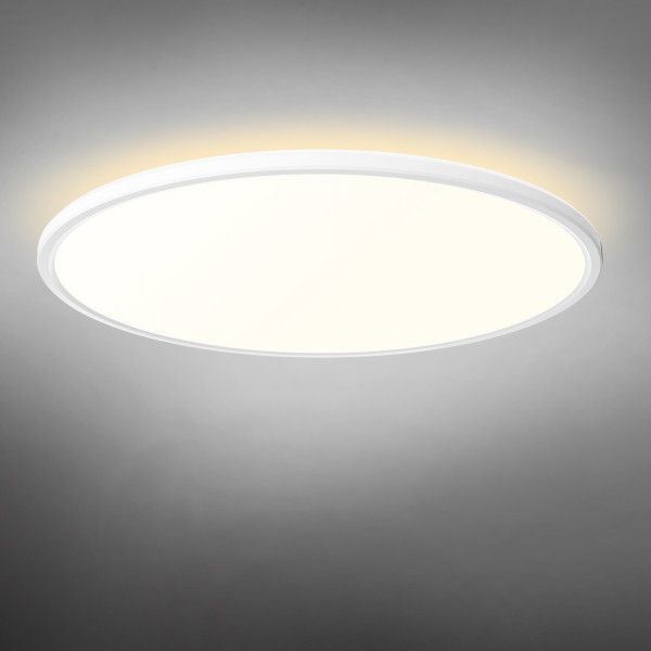 LED светильник с декоративной подсветкой VIDEX DL5R 44W 3000K-4000K-5000K White 28618 фото