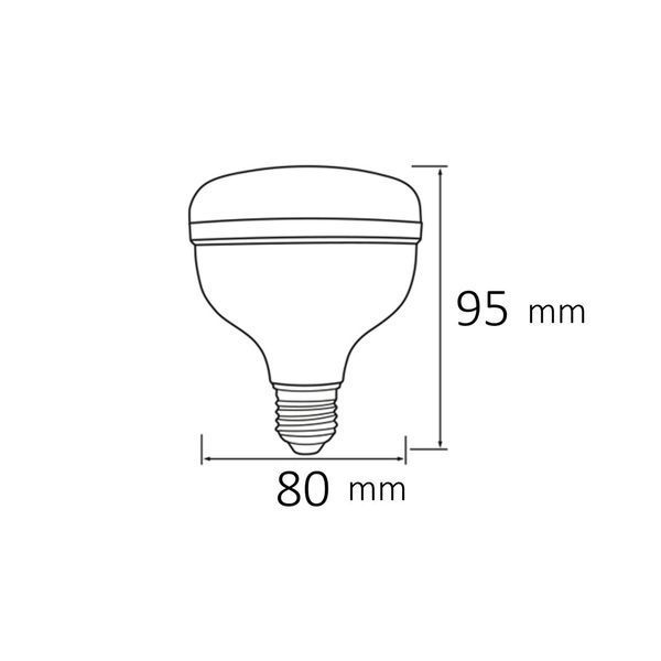 Лампа світлодіодна "CRYSTAL-20" 20W 6400K E27 001-016-1020-010 фото