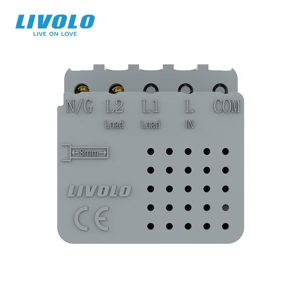 Механизм розетка USB-A и USB-C с Power Delivery 36W Livolo белый (VL-FCUA18W.UC18W-2WP) VL-FCUA18W.UC18W-2IP фото