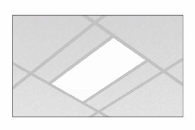 Led panel 3000К 28w 3300lm 300х600mm IP20 CRI90 А36-3330-2CO А36-3330-2CO фото