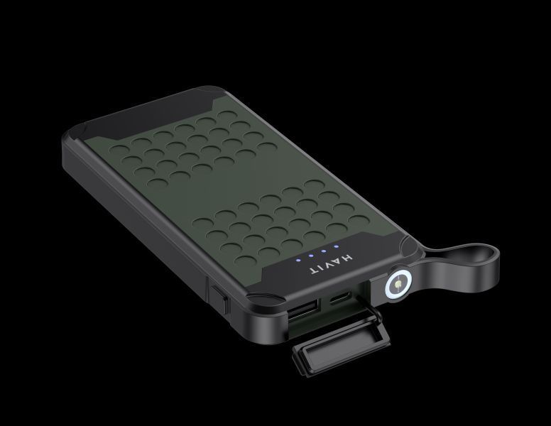 Захищений повербанк HAVIT FS214 IP67 Green 10000mAh 27522 фото