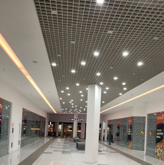 Led світильник Грильято Svitlodar 7Вт 4000К ячейка 100х100мм внутрішня 90х90мм 12/24/48В без блока живлення LC-7Вт LC-7Вт фото