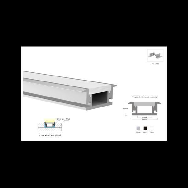 Рассеиватель матовый 3м к Led профилю LP-SL093 12547 12547 фото