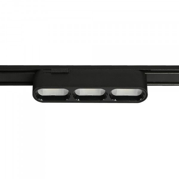 Світильник МАГНІТНИЙ трековий VIDEX LD13B 5.5W 4000K 48V Black 28019 фото