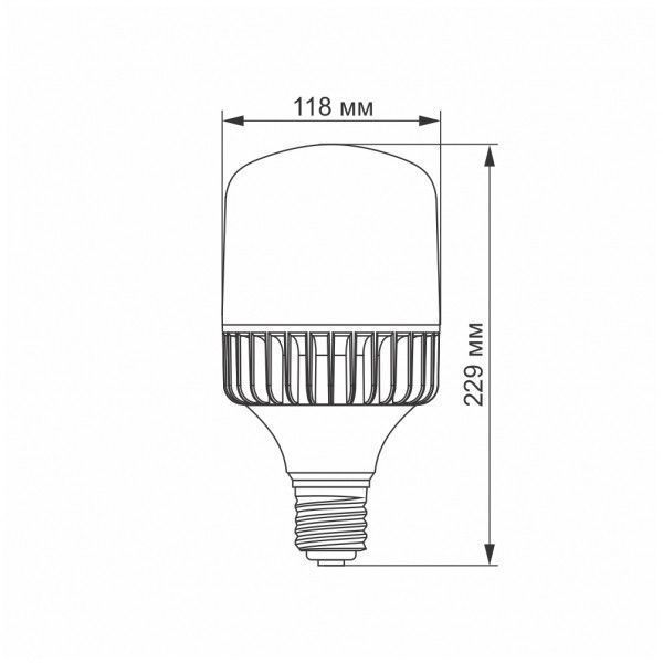 LED лампа VIDEX A118 50W E40 5000K 24310 фото