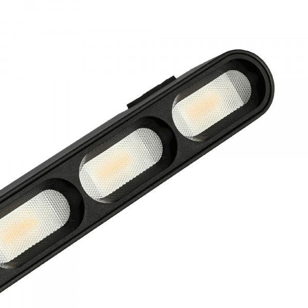 Світильник МАГНІТНИЙ трековий VIDEX LD13B 5.5W 4000K 48V Black 28019 фото