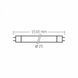LED лампа VIDEX T8 24W 1.5M 4000K 185-265V матовая 27573 фото 3