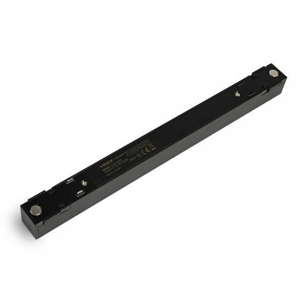 Світильник МАГНІТНИЙ трековий VIDEX LD430B 10.5W 30cm 4000K 48V Black 28027 фото